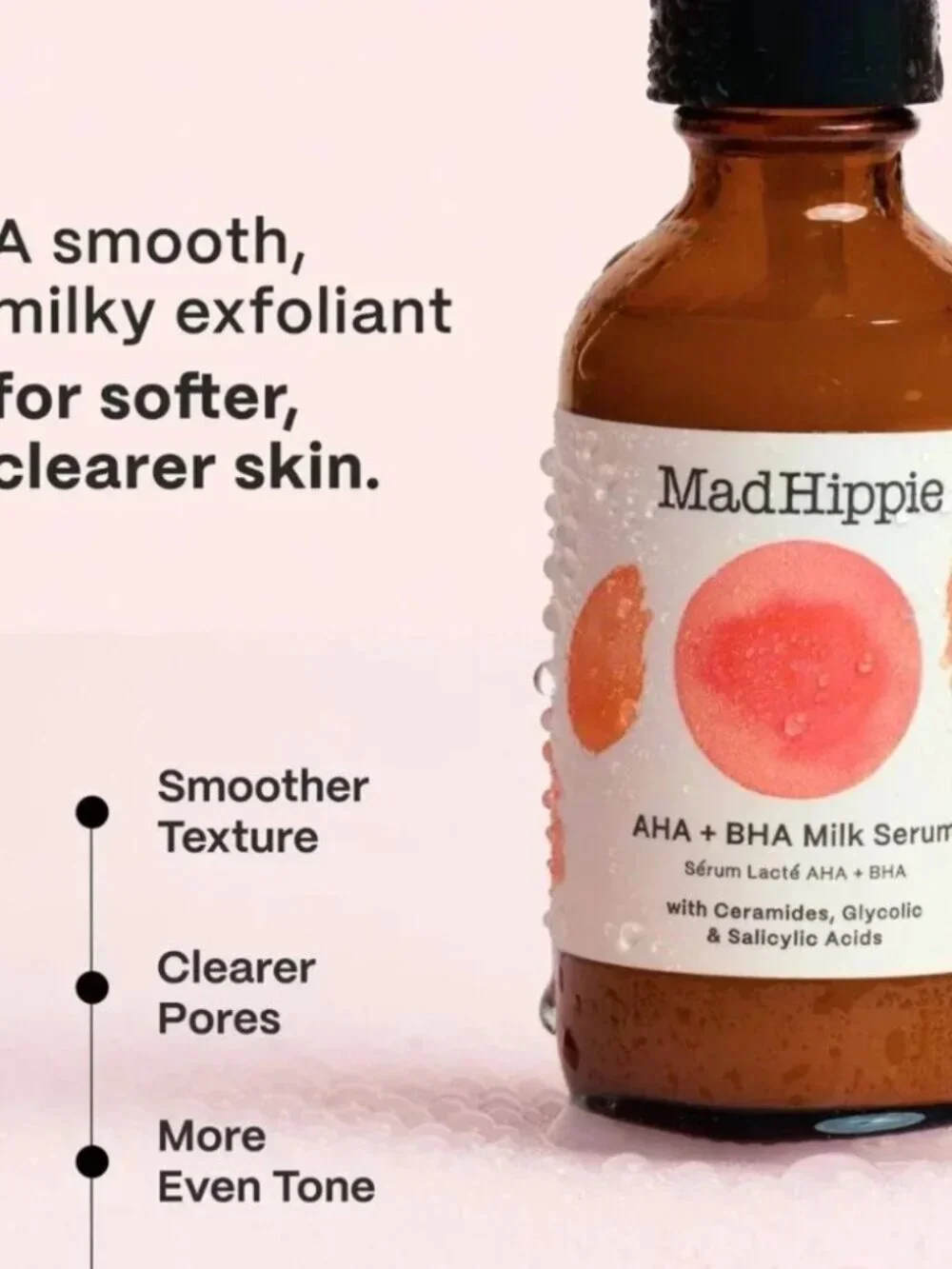 *NEW* Mad Hippie AHA + BHA Milk Serum FULL SIZE Bottle NWT's